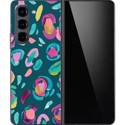Leopard Spots by Etta Vee Galaxy Z Fold5 5G Skin